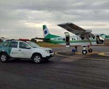 Operação com aeronave do Estado garante transporte de órgãos à RMC e Distrito Federal