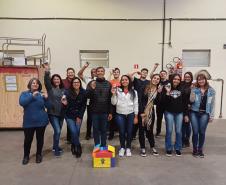 Servidores da Sesa participam da ginástica laboral e incentivo à atividade física   
