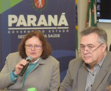 Trabalho do Paraná com síndromes gripais pauta encontro com centro dos EUA