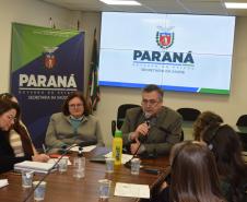 Trabalho do Paraná com síndromes gripais pauta encontro com centro dos EUA