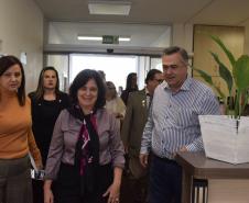 Na Sesa, ministra da Saúde destaca parceria com o Estado para o SUS no Paraná