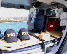 Em parceria com Estado, helicóptero da PRF vai ampliar resgates em Curitiba e RMC