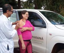 Mais de 500 doses da vacina contra meningite foram aplicadas no fim de semana no Oeste