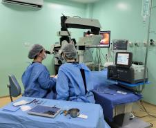 Comboio da Saúde atende 58 pessoas com cirurgias de catarata em Londrina