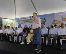 O governador Carlos Massa Ratinho Junior assinou convênio para a conclusão das obras do Hospital de Cianorte