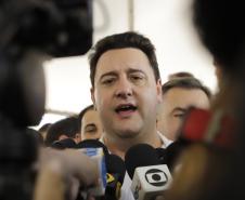 O governador Carlos Massa Ratinho Junior assinou convênio para a conclusão das obras do Hospital de Cianorte
