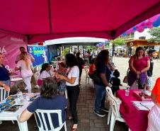 Sesa realiza ações em alusão ao Novembro Azul no calçadão de Londrina