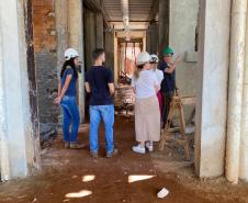 Primeiro Ambulatório Médico de Especialidades do Paraná tem mais de 30% das obras concluídas