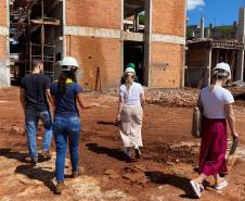 Primeiro Ambulatório Médico de Especialidades do Paraná tem mais de 30% das obras concluídas