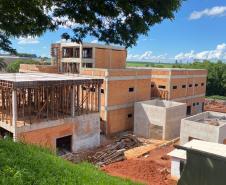 Primeiro Ambulatório Médico de Especialidades do Paraná tem mais de 30% das obras concluídas