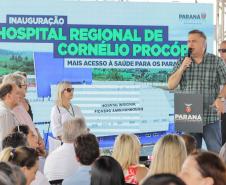 Após investimento de R$ 16,4 milhões, governador inaugura Hospital de Cornélio Procópio