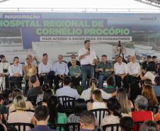 Após investimento de R$ 16,4 milhões, governador inaugura Hospital de Cornélio Procópio