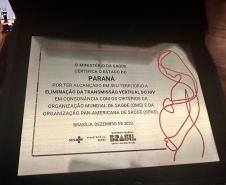 Paraná recebe certificação da eliminação do HIV e selo bronze por controle da sífilis