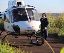 Serviço aeromédico do Paraná bate recorde histórico em 2023 com mais de 4 mil atendimentos