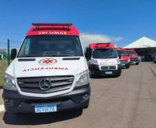 Estado entrega novos veículos para reforçar serviços de saúde em Ibaiti e região