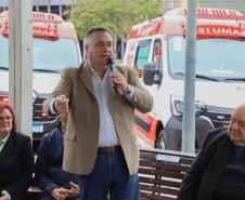 Estado entrega 24 novas ambulâncias para fortalecer o Samu de Curitiba