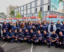 Estado entrega 24 novas ambulâncias para fortalecer o Samu de Curitiba