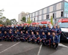 Estado entrega 24 novas ambulâncias para fortalecer o Samu de Curitiba