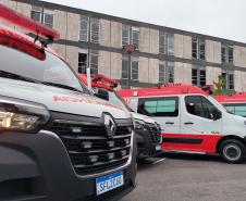 Estado entrega 24 novas ambulâncias para fortalecer o Samu de Curitiba