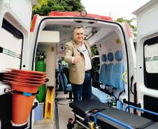 Estado entrega 24 novas ambulâncias para fortalecer o Samu de Curitiba