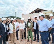 Secretário vistoria obras direcionadas à saúde Materno-Infantil em Curitiba e Região Metropolitana