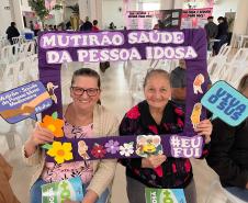 Saúde promove capacitação de profissionais e mutirão da pessoa idosa na região Oeste