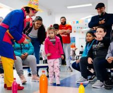 Pacientes de hospital infantil de Campo Largo entram no clima de festa junina