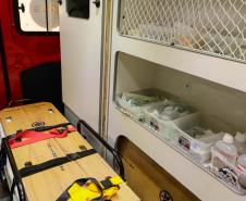 Ambulâncias mais modernas do Brasil garantem padrão de qualidade do Siate no Paraná