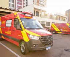 Ambulâncias mais modernas do Brasil garantem padrão de qualidade do Siate no Paraná