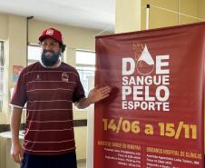 Com apoio de esportistas, Saúde inicia campanha de incentivo à doação de sangue