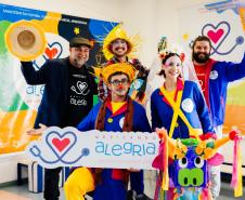 Pacientes de hospital infantil de Campo Largo entram no clima de festa junina