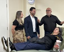 Com apoio de esportistas, Saúde inicia campanha de incentivo à doação de sangue