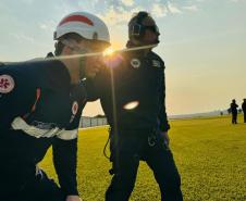 Saúde promove curso de operador de suporte médico para atendimentos com helicópteros