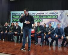Governo inaugura obras e anuncia novos investimentos para Quedas do Iguaçu