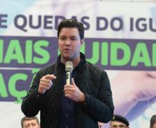 Governo inaugura obras e anuncia novos investimentos para Quedas do Iguaçu