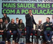 Governo inaugura obras e anuncia novos investimentos para Quedas do Iguaçu