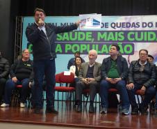 Governo inaugura obras e anuncia novos investimentos para Quedas do Iguaçu