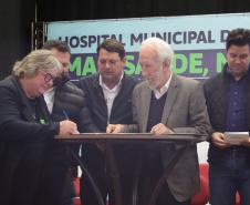 Governo inaugura obras e anuncia novos investimentos para Quedas do Iguaçu