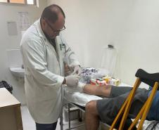 O Hospital Zona Norte de Londrina, no Norte do Estado, zerou a fila de espera de pessoas com sequelas causadas pela hanseníase, que aguardavam atendimento