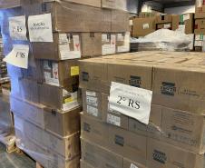 Paraná envia mais de 1,3 milhão de unidades de medicamentos ao Rio Grande do Sul