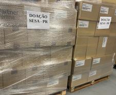 Paraná envia mais de 1,3 milhão de unidades de medicamentos ao Rio Grande do Sul