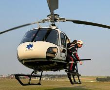Saúde promove curso de operador de suporte médico para atendimentos com helicópteros