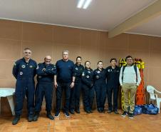 Saúde promove curso de operador de suporte médico para atendimentos com helicópteros