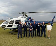Saúde promove curso de operador de suporte médico para atendimentos com helicópteros
