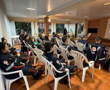 Saúde promove curso de operador de suporte médico para atendimentos com helicópteros