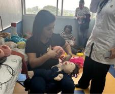 Agosto Dourado: ações no Litoral reforçam importância do aleitamento materno