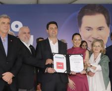 Em parceria com AACD, governador anuncia Complexo de Reabilitação Silvio Santos