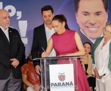 Em parceria com AACD, governador anuncia Complexo de Reabilitação Silvio Santos