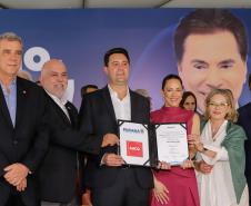 Em parceria com AACD, governador anuncia Complexo de Reabilitação Silvio Santos
