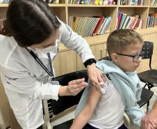 Com mais de 160 mil doses aplicadas, vacinação nas escolas é prorrogada